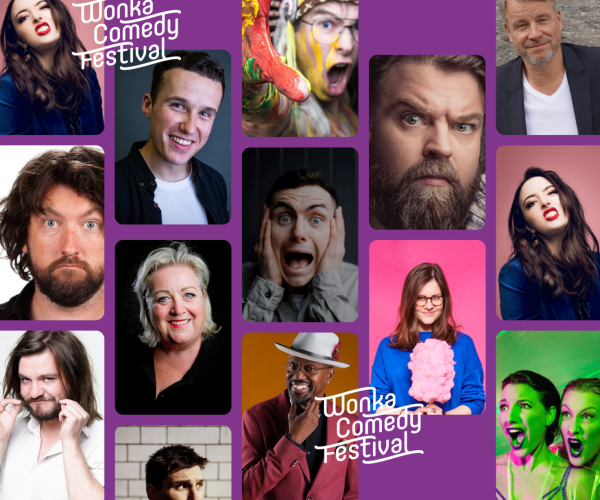 Binnenkort de eerste editie van het Wonka Comedyfestival!