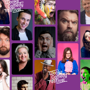 Binnenkort de eerste editie van het Wonka Comedyfestival!