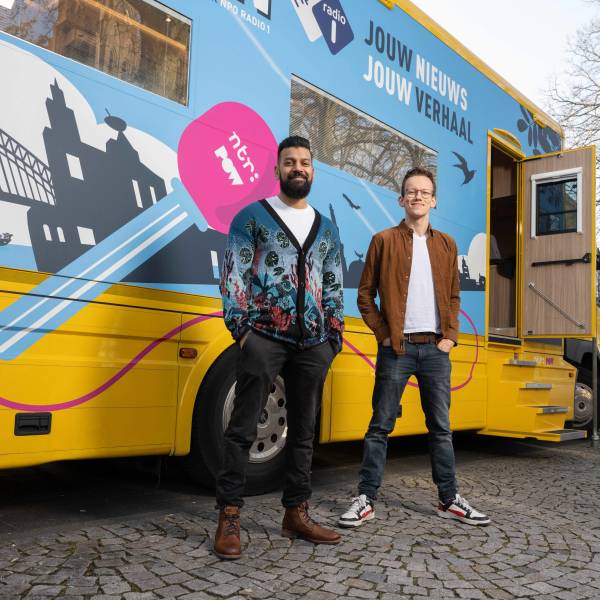 NPO Radio 1-bus van '5 Dagen' volgende week op Eindhoven Airport