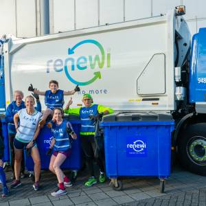 37ste Marathon Eindhoven begint met Renewi Plogging Run