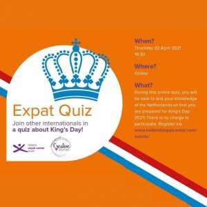 Join other Internationals in a quiz about King's Day!