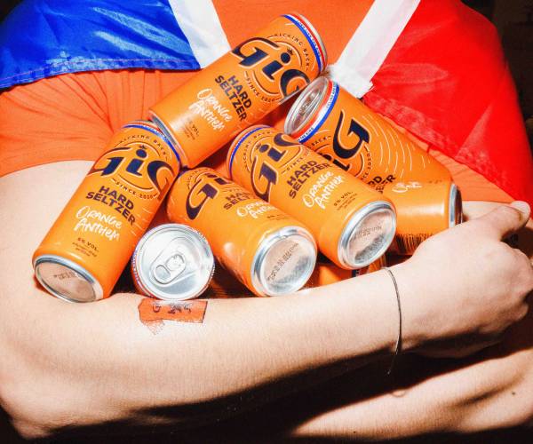 GiG Hard Seltzer opent festivalseizoen 2024 met Koningsdageditie “Orange Anthem”