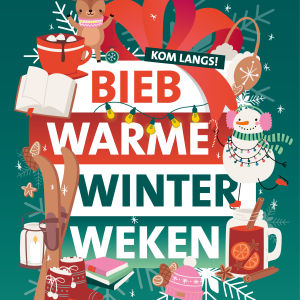 Kom tijdens de Bieb Warme Winter Weken genieten van de warme sfeer en winterse activiteiten