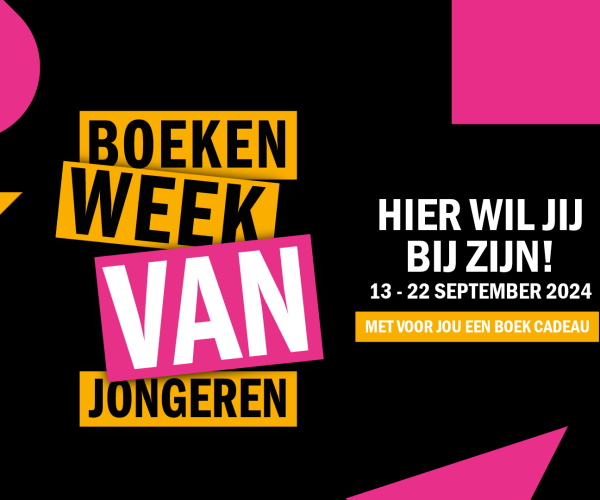 De Boekenweek van Jongeren: Hier wil jij bij zijn!